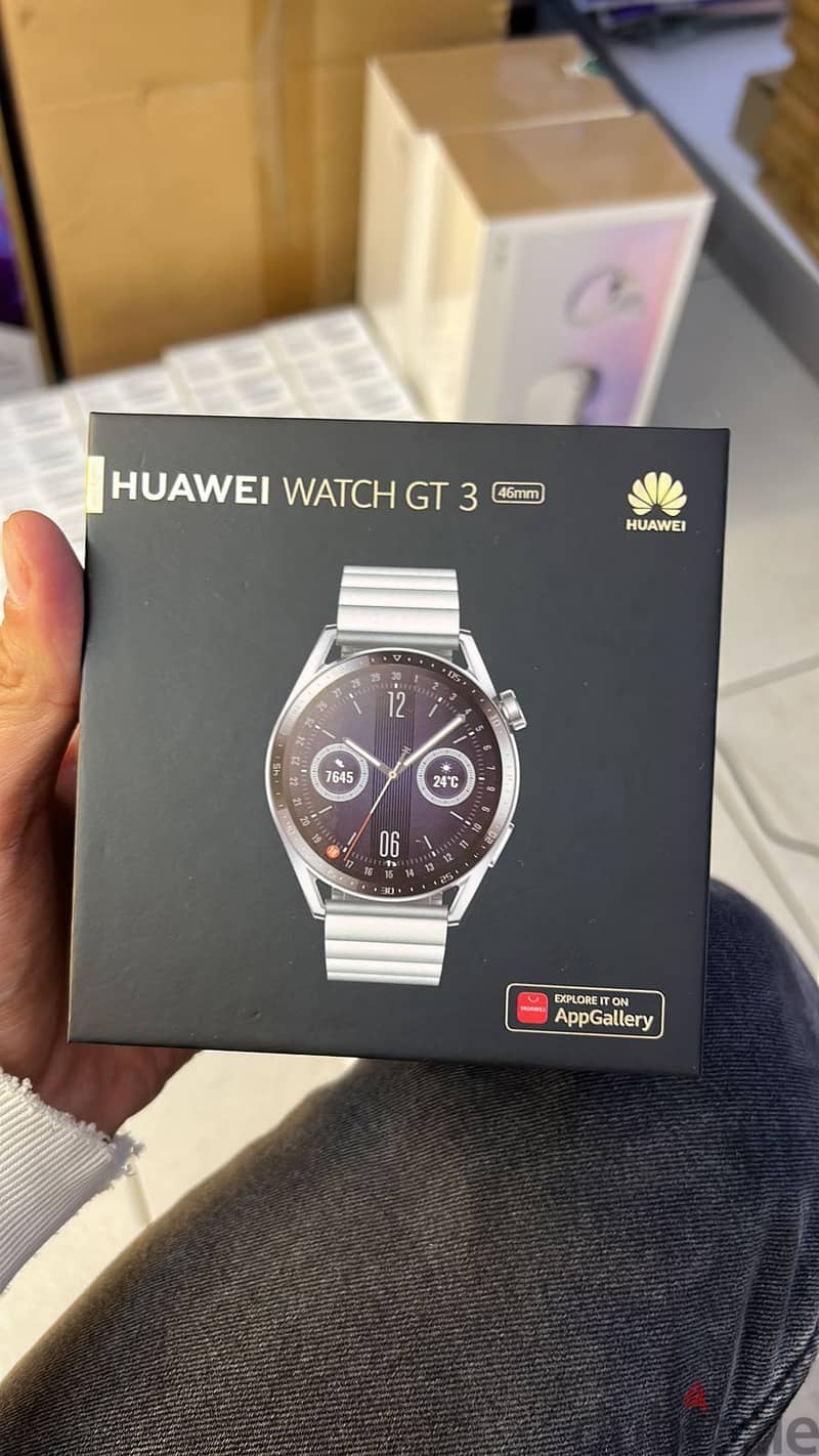 Huawei watch gt3 46mm stainless steel 0