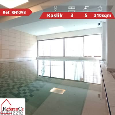 Apartment with Garden in Kaslik شقة للبيع في الكسليك