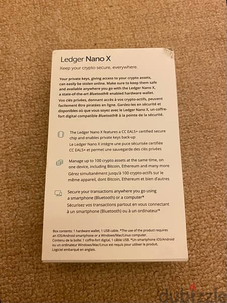 Ledger nano X for sale (brand new/open box) 4