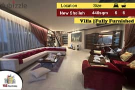 New Sheileh 440m2 | 200m2 Terrace/Garden | Furnished Villa | MJ | 0