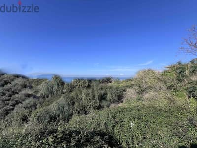 Land For Sale in Kartaboun | Open Sea View | أرض للبيع | PLS 25931