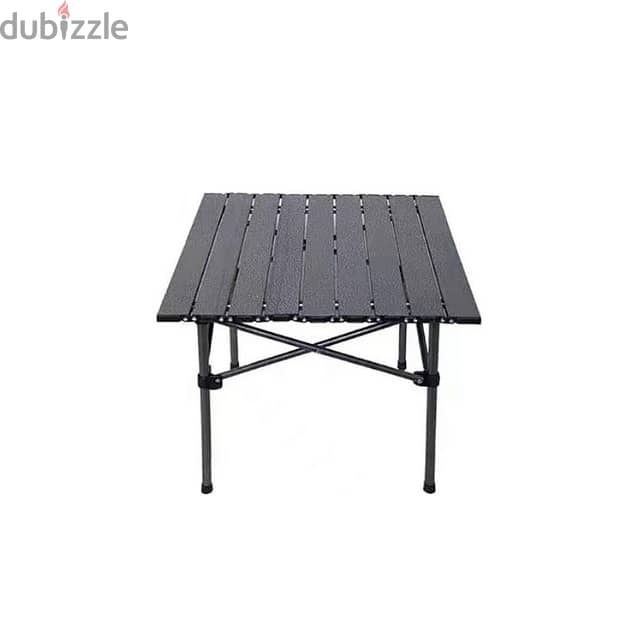 Modern Foldable Table, Picnic Outdoor Table in Black 3