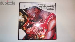 Michael Jordan funko pop wall mountable photo frame 26*26cm 0