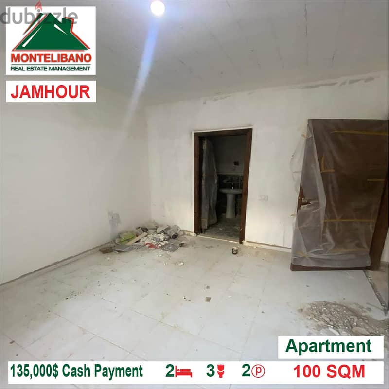 135000$ apartement for sale located in Jamhour 2