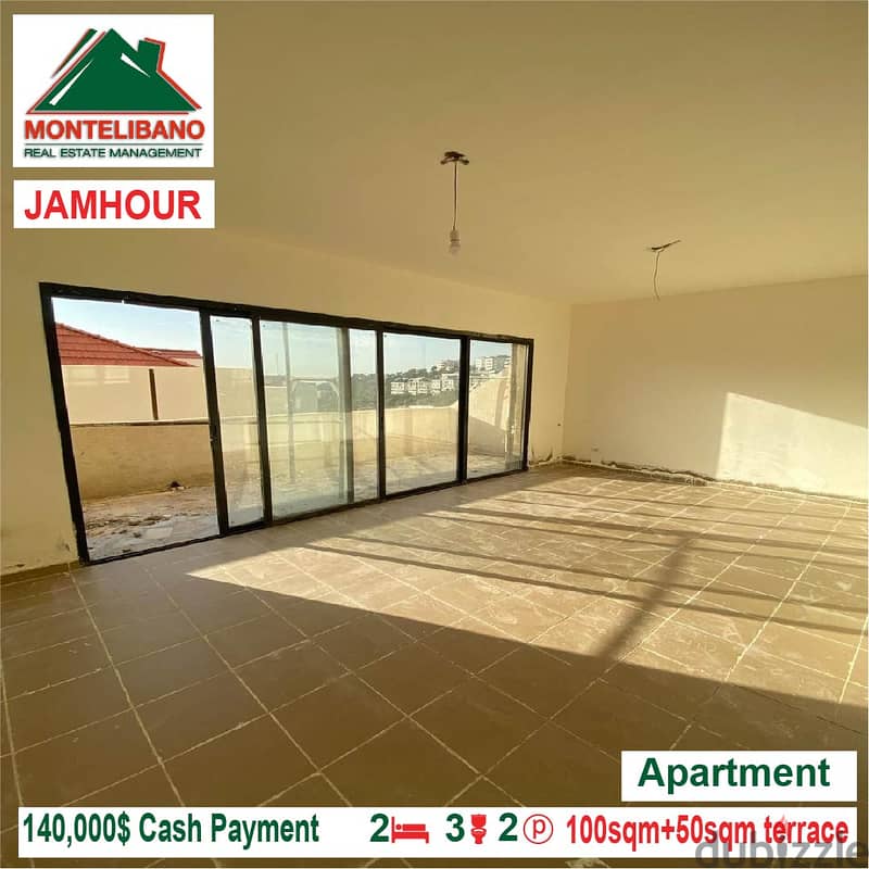 140000$ Apartment for sale located in Jamhour 0