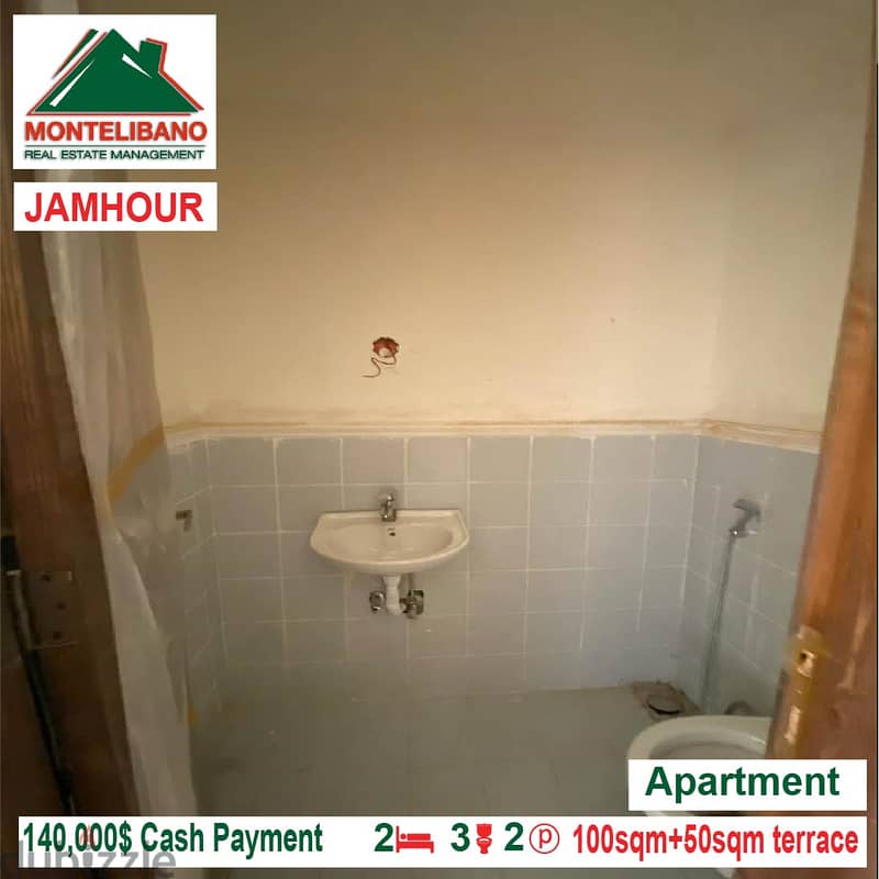 140000$ Apartment for sale located in Jamhour 6