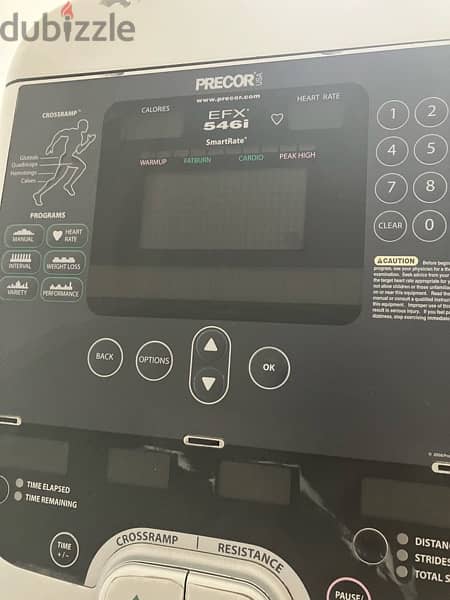 precor elliptical excellent condition self powered 1