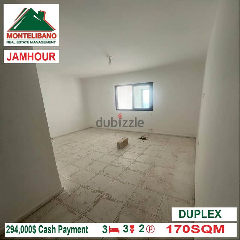 294000$ Duplex for sale located in Jamhour 3