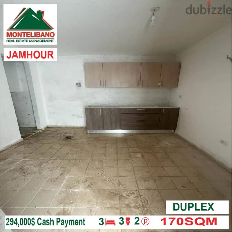 294000$ Duplex for sale located in Jamhour 5