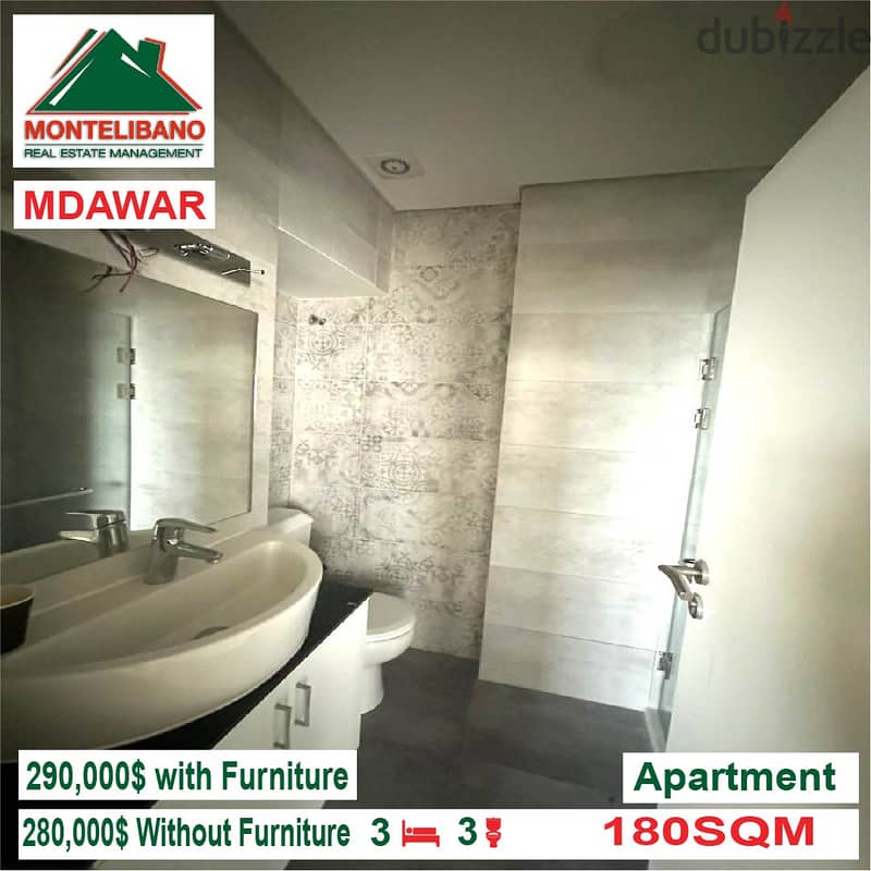 280000$!!! Apartment for sale located in Mdawar Mar Mikhayel 4
