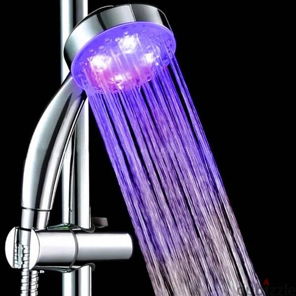 german store shower head with led light changing 1