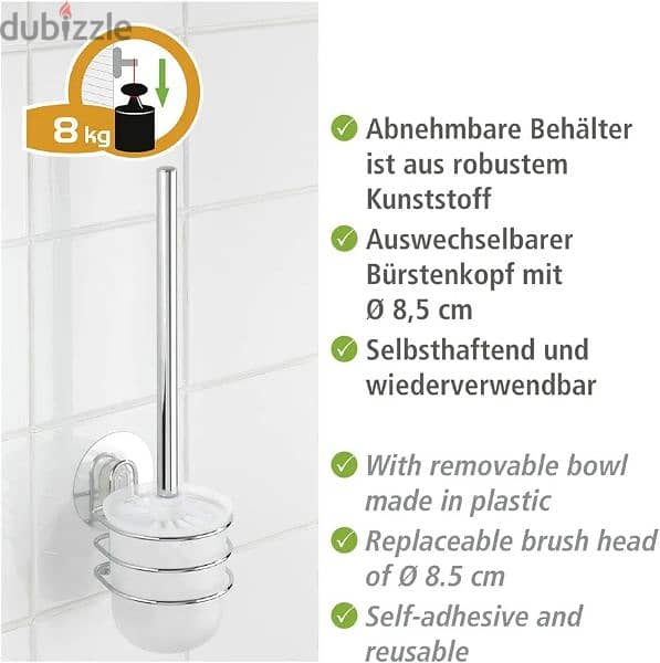 german store wenko static-loc toilet brush 1