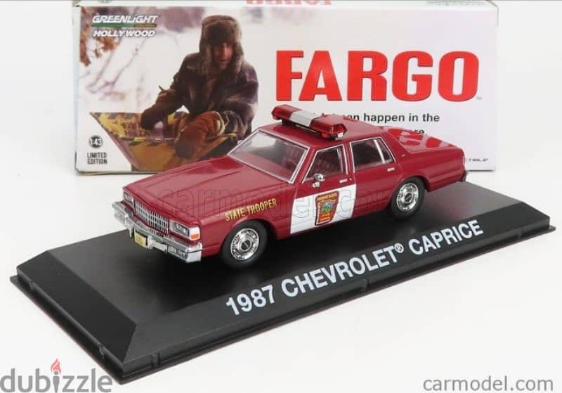 Chevrolet Caprice 1987(Fargo The Movie) diecast car model 1;43 1