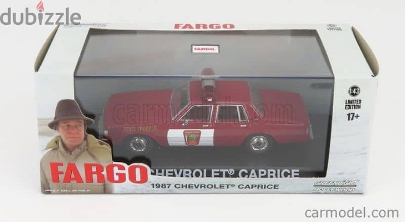 Chevrolet Caprice 1987(Fargo The Movie) diecast car model 1;43 6