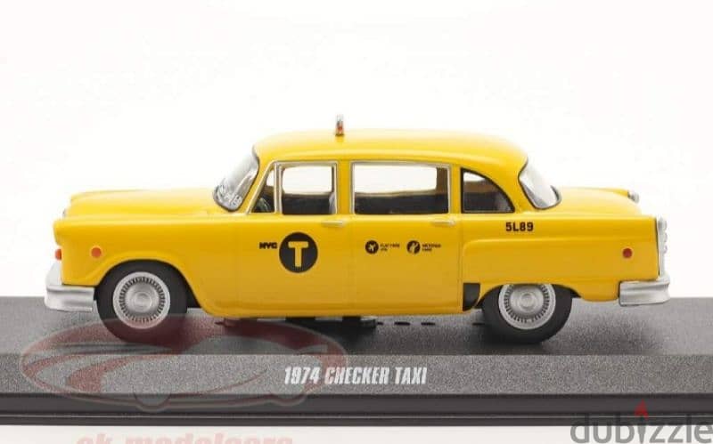 Checker Taxi Cab New York (John Wick III) diecast car model 1;43 2