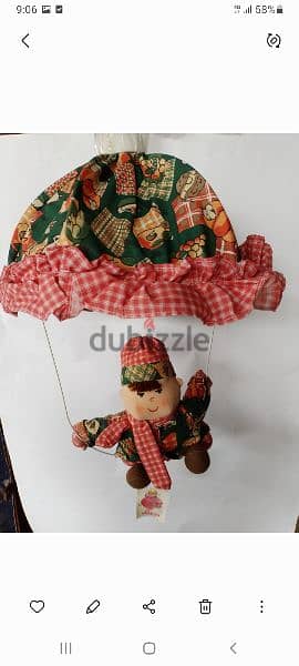 ceiling lamp hand made doll 0