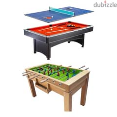 Billiard / Ping pong / Babyfoot