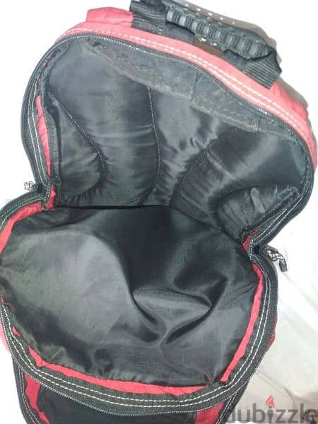 Exsport backpack used once 4 zippers size xl 12