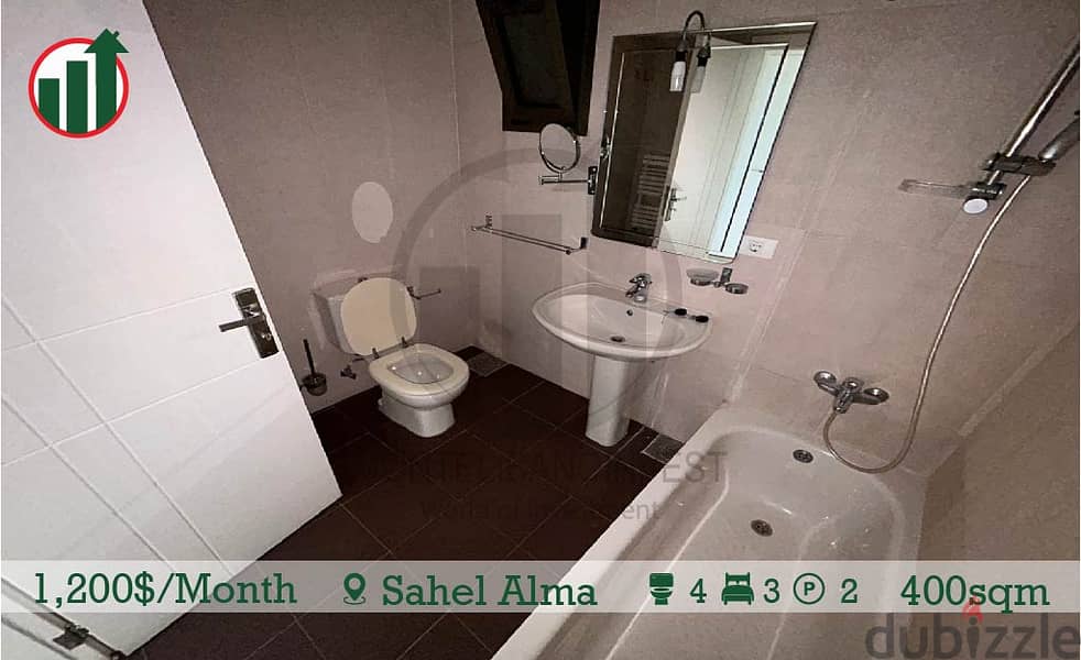Catchy Rent!1.200$ / Month!! Apartment for Rent in Sahel alma!! 9