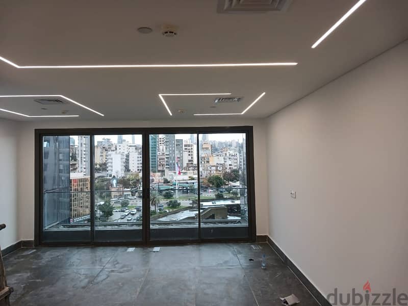 L08668-Ready to Move Office For Rent In ForthyFour Tower Sin El Fil 2