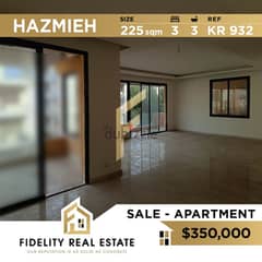 Apartment for sale in Hazmieh KR932 0