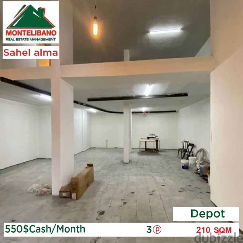 550$Cash/Month!!Depot for rent n Sahel alma!! 0
