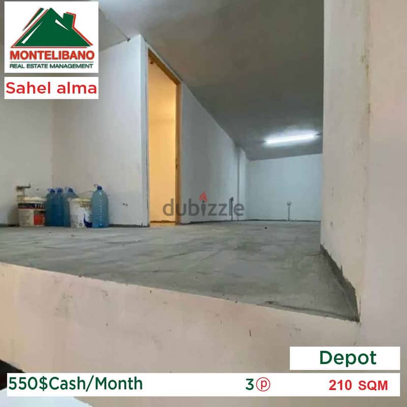 550$Cash/Month!!Depot for rent n Sahel alma!! 1