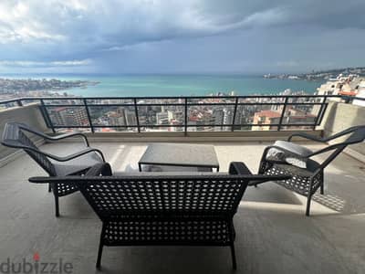 HOT DEAL, 210m2 apartment+ panoramic sea view for sale in Haret Sakher