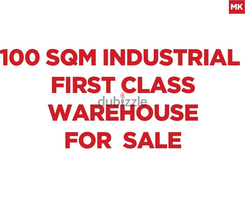 Industrial FIRST CLASS warehouse in Zouk Mosbeh/ ذوق مصبح REF#MK99891 0