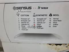 sensus washing machine