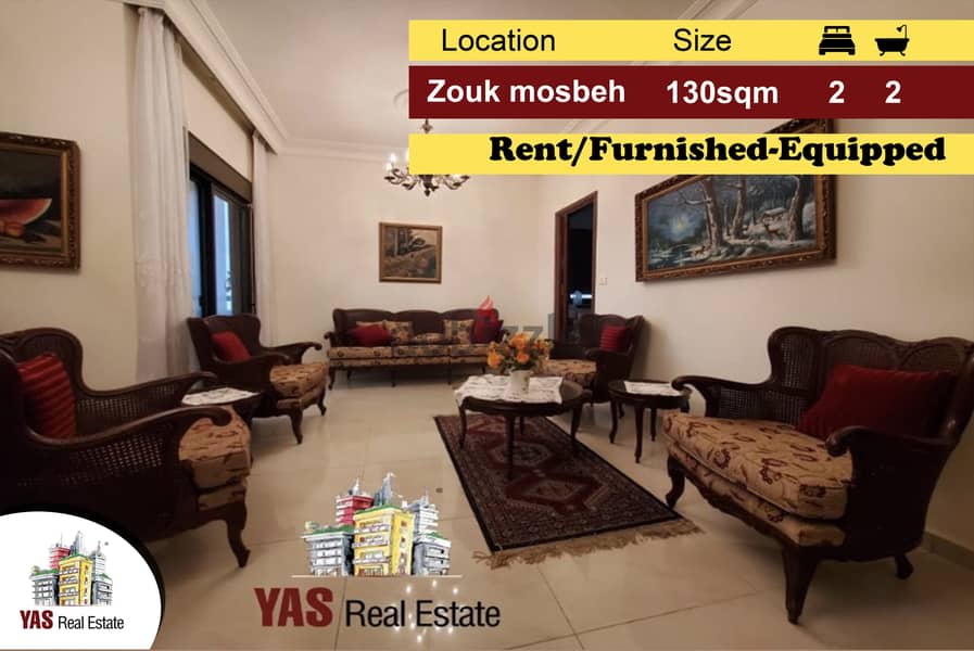 Zouk Mosbeh 130m2 | Excellent Condition | Luxury | View | Furnished | 0