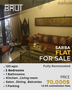 Amazing 120 Sqm Apartment Fully Rennovated in Sarba