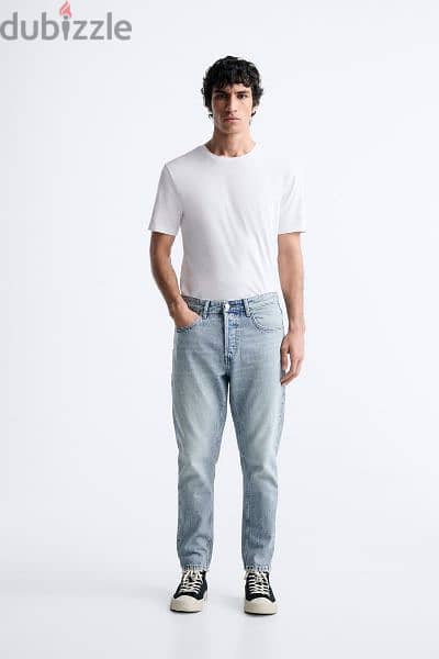 2 jeans zara w bershka  kelon bi 15$ size 29/30 8