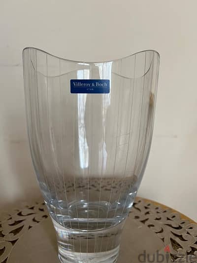 Villeroy & Boch cristal vase