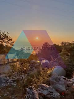 1100m2 land+open mountain view for sale in Dlebta - أرض للبيع في دلبتا