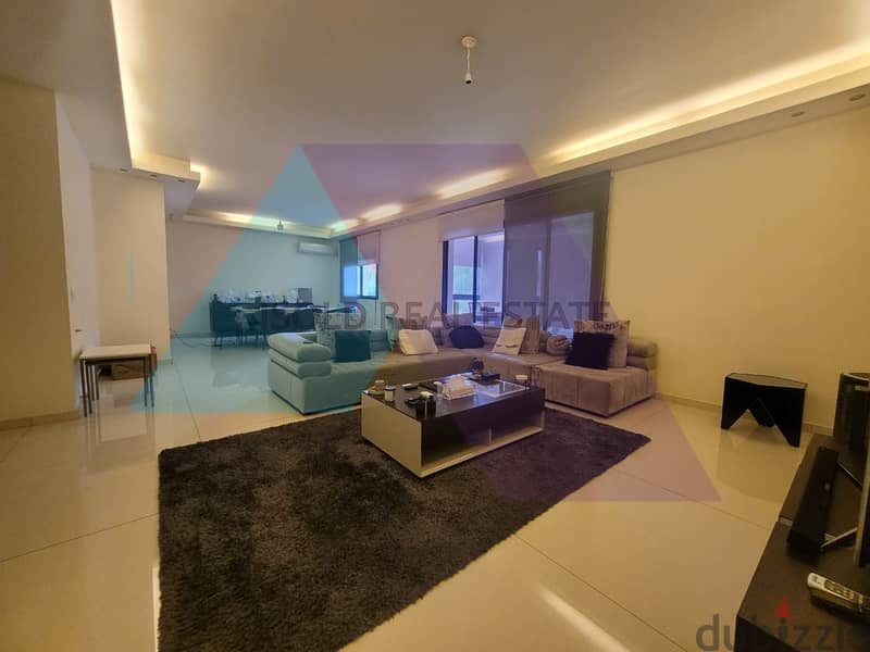A decorated 220 m2 apartment + open view for sale in Hazmieh 1