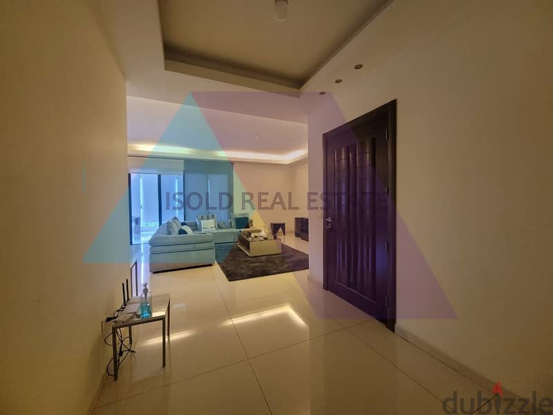 A decorated 220 m2 apartment + open view for sale in Hazmieh 2