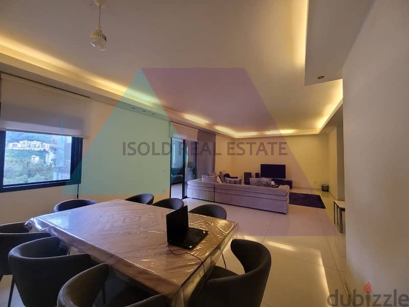 A decorated 220 m2 apartment + open view for sale in Hazmieh 4