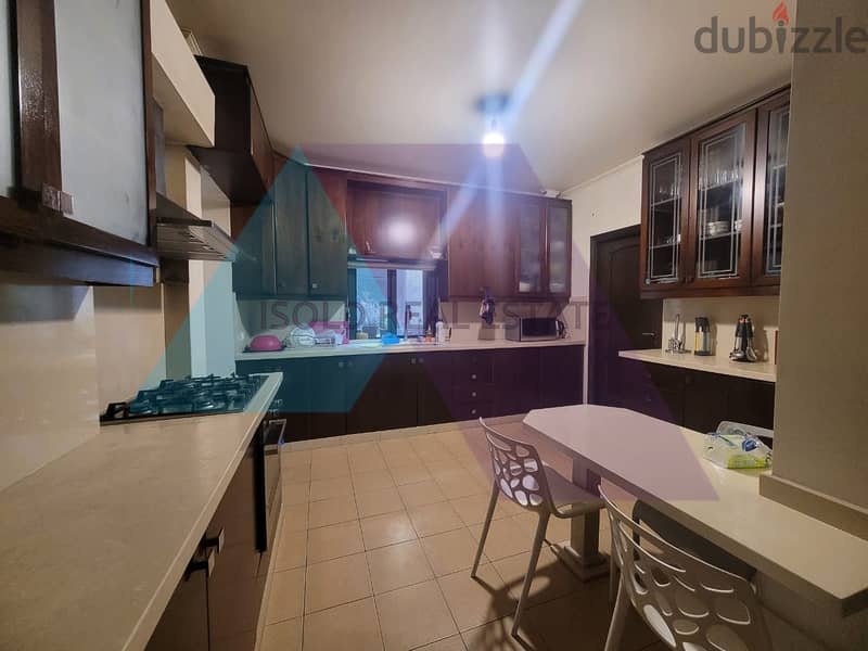 A decorated 220 m2 apartment + open view for sale in Hazmieh 6