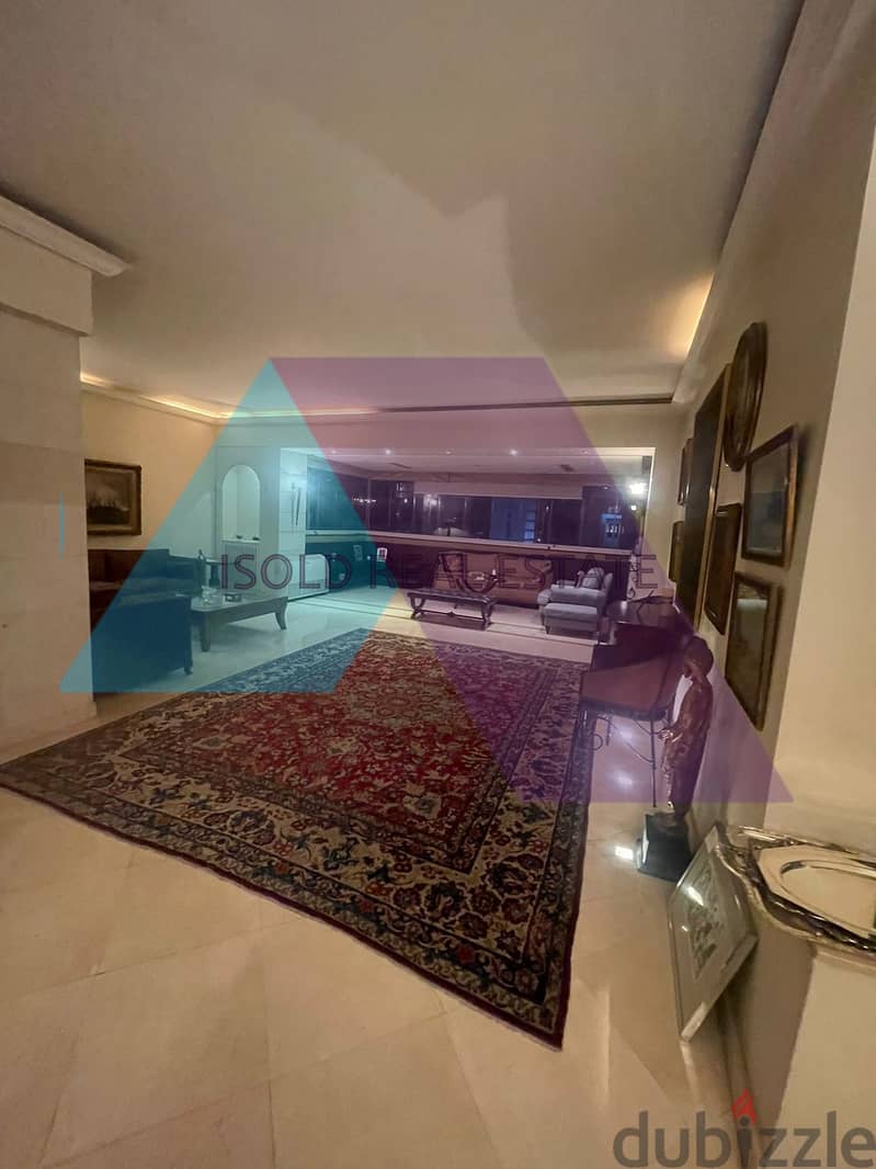 283 m2 apartment for sale in Msaytbeh/Beirut ,with beautiful view 0