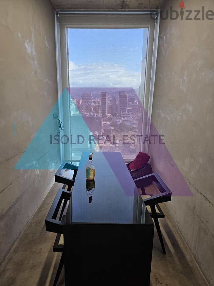 A decorated furnished 128 m2 office for rent in Sin El Fil 5