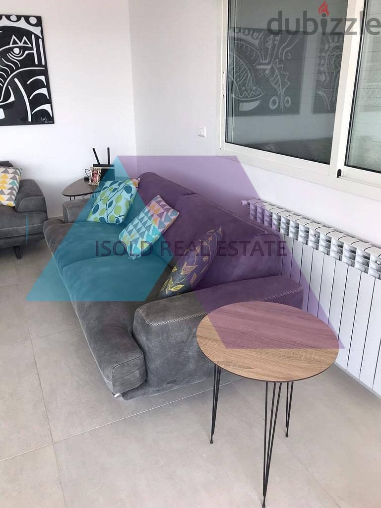 Furnished 160 m2 apartment+40 m2 terrace&garden for sale in Broumana 4