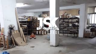 L14374-An Open Space Warehouse for Sale In Dekweneh 0