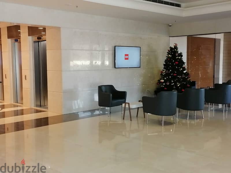 L14379-New Office for Rent in a Prime Location Bldg on Dbayeh Highway 1