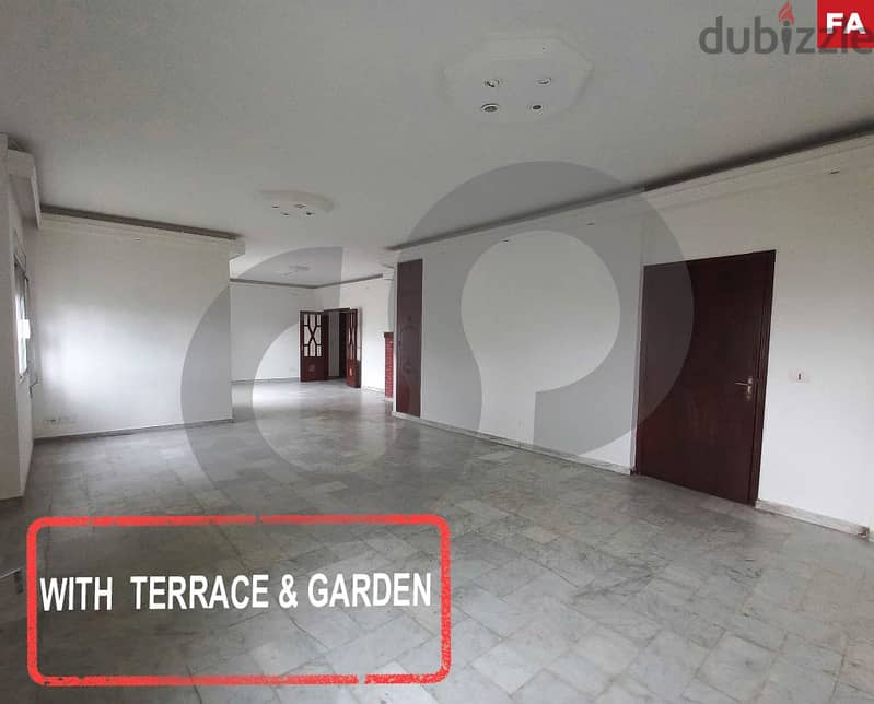 Dik el mehdi 290sqm garden apartment only 225k/ديك المحدي REF#FA100501 0