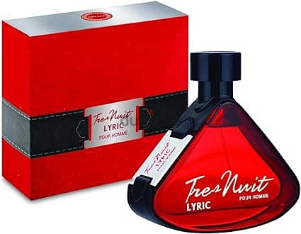 Armaf Tres Nuit Lyric Pour Homme Men, Eau De Parfum, 100ml For Him Red 0