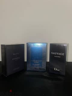 Sauvage / Versace Eros / Bleu De Chanel 0