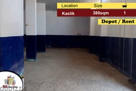 Kaslik 380m2 | Depot | Rent | Underground | Perfect Investment | IV