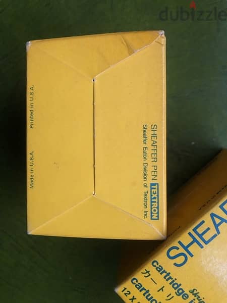 SHEAFFER Black/Blue vintage cartridge made in USA by Sheaffer 2