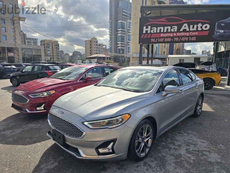 Ford Fusion 2020 limited edition Hybrid And plug in ful options low km 6